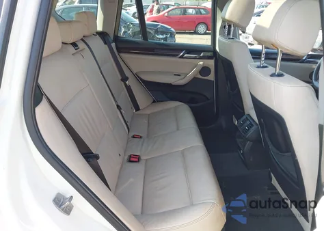 2015 BMW X3 xDrive28I from USA, damaged, VIN 5UXWX9C50F0D54791